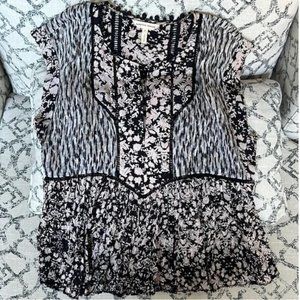 Rebecca Taylor sleeveless print top
